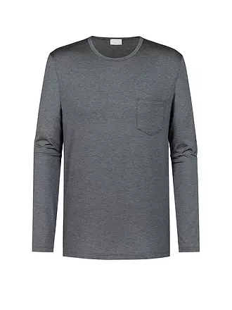MEY | Pyjama Langarmshirt JEFFERSON quartz melange | 
